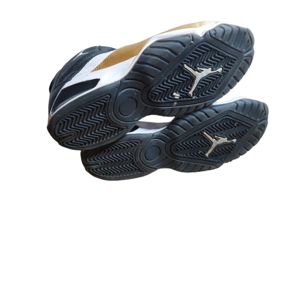 6.5y Air Jordan gold black‎ and white Nike - Picture 5 of 10